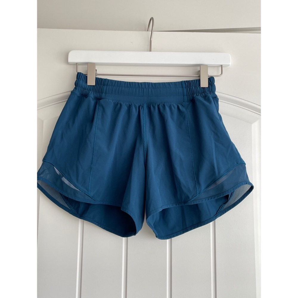 Lululemon Hotty Hot Shorts 4” Desert Teal